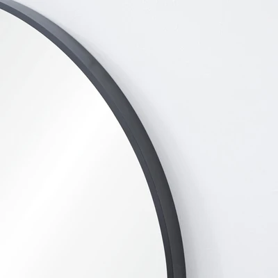 Gambar Informa Cermin Dinding Dekorasi Aluminium Arch 60x90 cm - Hitam