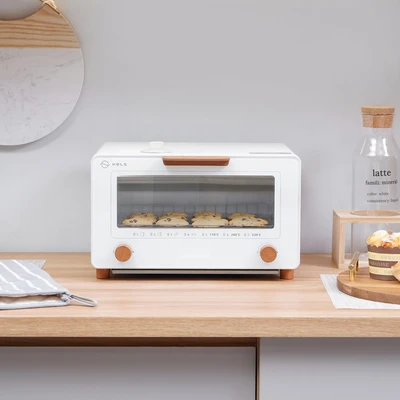 Gambar Kels 10 Ltr Mini Steam Oven Toaster - Putih