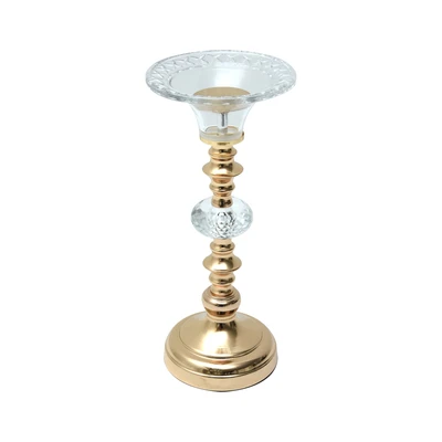 Gambar Informa 12.5x12.5x231 cm Tempat Lilin Dekorasi - Gold