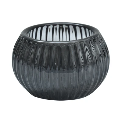 Gambar Arthome Tempat Lilin Dekorasi Tealight 13923-2P - Abu-Abu