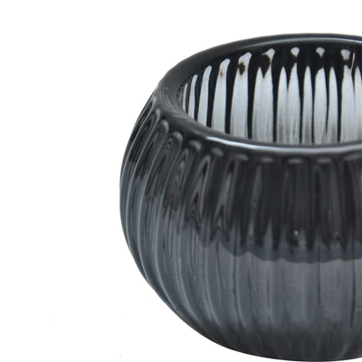 Gambar Arthome Tempat Lilin Dekorasi Tealight 13923-2P - Abu-Abu