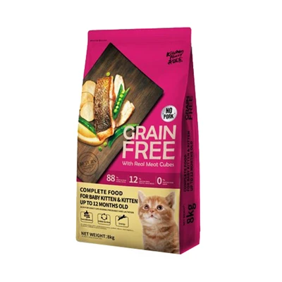 Gambar Kitchen Flavor 8 Kg Makanan Kucing Kering Baby Kitten