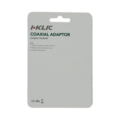 Gambar I-Klic Adaptor Angle Coaxial M/F