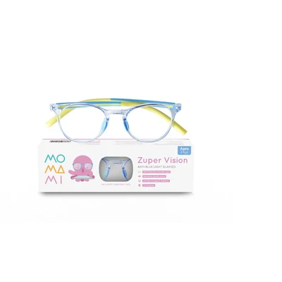 Gambar Momami Kacamata Anak Optical Blue Light Mmm042 - Biru/kuning