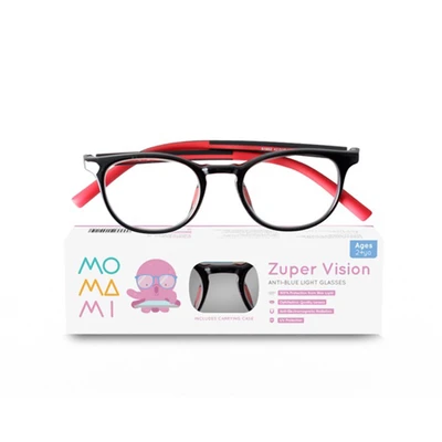 Gambar Momami Kacamata Anak Optical Blue Light Mmm043 - Hitam/merah