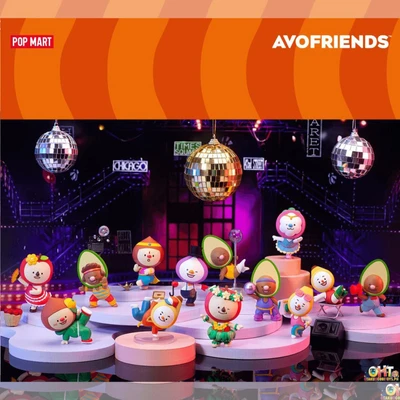 Gambar Pop Mart Minifigure Avofriends Dance Series Random