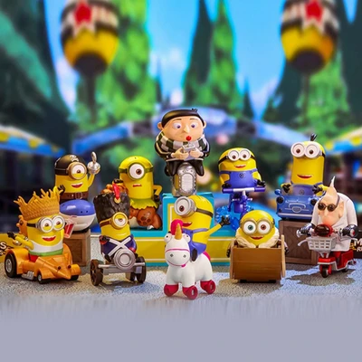 Gambar Pop Mart Minifigure Minions Rides Series Random