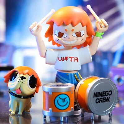 Gambar Pop Mart Minifigure Vita Super Band Series Random