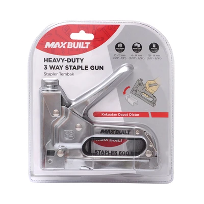 Gambar Maxbuilt Stapler Tembak 4-14 mm 3 In 1