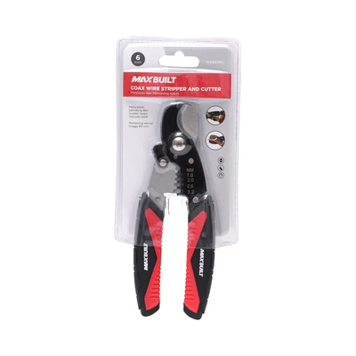 Gambar Maxbuilt Tang Pengupas & Pemotong Kabel - Merah/Hitam