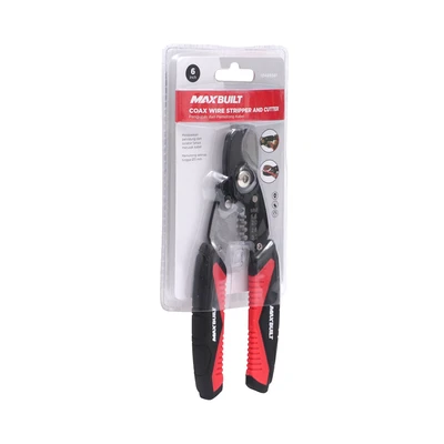 Gambar Maxbuilt Tang Pengupas & Pemotong Kabel - Merah/Hitam