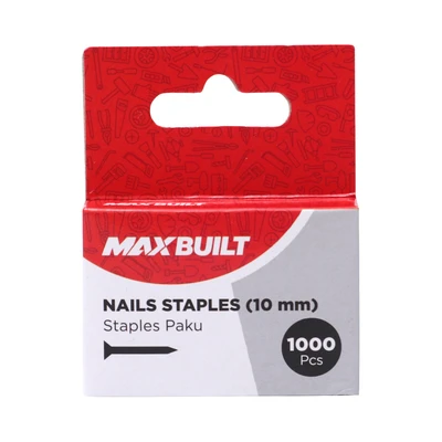 Gambar Maxbuilt Isi Ulang Staples Tipe Nail 10 Mm