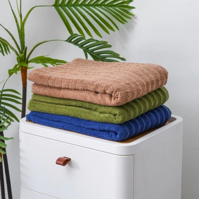 Gambar Forhom 70x140 cm Kenzo Handuk Mandi - Hijau Olive