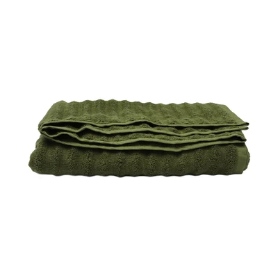 Gambar Forhom 70x140 cm Kenzo Handuk Mandi - Hijau Olive
