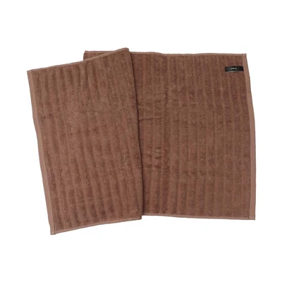 Gambar Forhom 50x100 cm Kevin Handuk Travel - Cokelat Tua