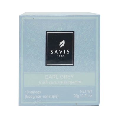 Gambar Savis Set 10 Pcs Teh Earl Grey Fresh Citrussy Bergamot