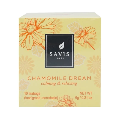 Gambar Savis Set 10 Pcs Teh Chamomile Dream Calming & Relaxing