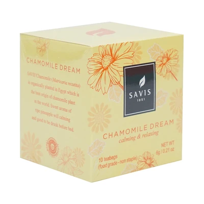 Gambar Savis Set 10 Pcs Teh Chamomile Dream Calming & Relaxing