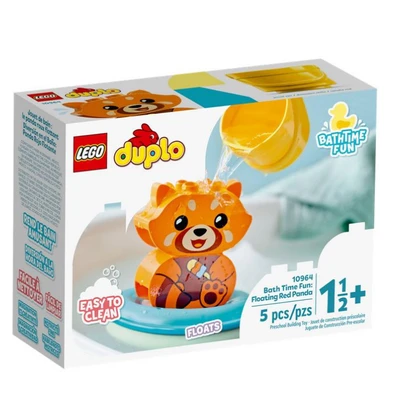 Gambar LEGO Duplo Bath Time Fun: Floating Red Panda 10964