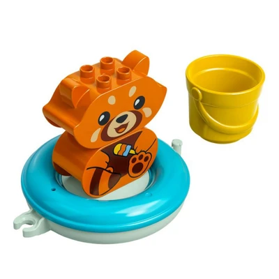 Gambar LEGO Duplo Bath Time Fun: Floating Red Panda 10964
