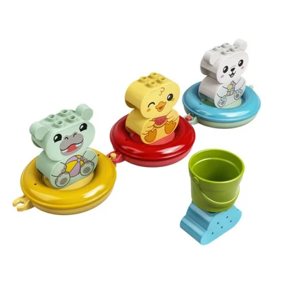 Gambar LEGO Duplo Bath Time Fun Floating Animal Train Set 14 Pcs 10965 - Mix