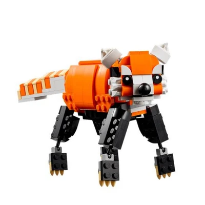 Gambar LEGO Creator 3 In 1 Majestic Tiger Set 755 Pcs 31129 - Oranye