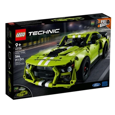 Gambar LEGO Technic Ford Mustang Shelby Gt500 Set 544 Pcs 42138 - Hijau