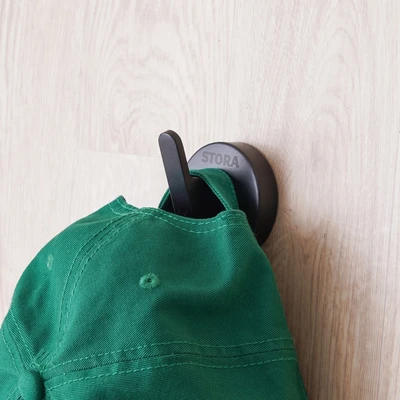 Gambar Stora Gantungan Dinding Hook Robe - Hitam