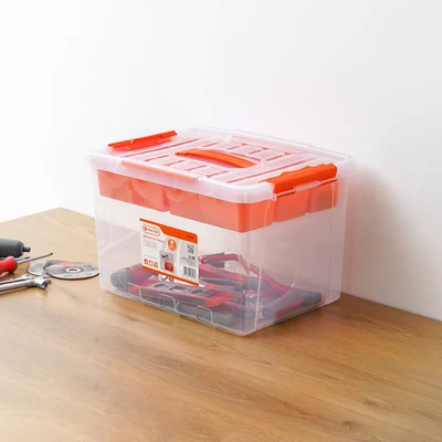 Gambar Tactix 22 Ltr Kotak Perkakas Plastik - Orange