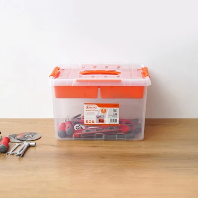 Gambar Tactix 22 Ltr Kotak Perkakas Plastik - Orange