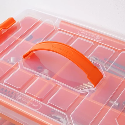 Gambar Tactix 22 Ltr Kotak Perkakas Plastik - Orange
