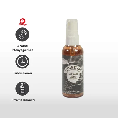 Gambar Flamingo 80 Ml Pengharum Mobil Little Spray Dark Roast Coffee
