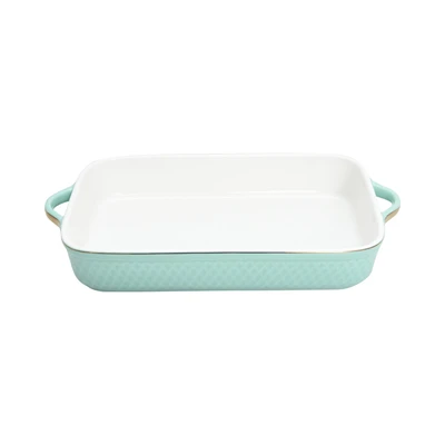 Gambar Appetite Nichola Loyang Rectangle 38.5x23 cm - Hijau Mint