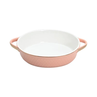 Gambar Appetite Ukuran Medium Nichola Loyang Oval 5x18.5 cm - Peach