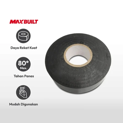 Gambar Maxbuilt 25 Mtr Isolasi Listrik - Hitam