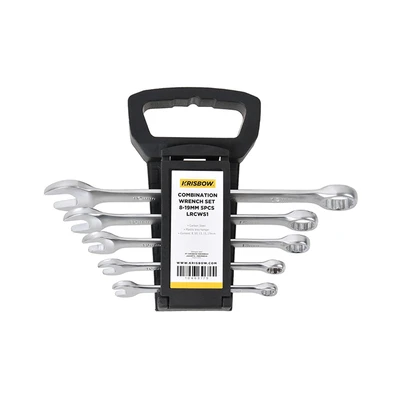 Gambar Krisbow Kunci Ring Pas Set 8-19 mm Lrcws1 Set 5 pcs