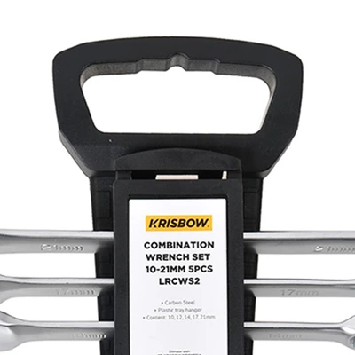 Gambar Krisbow Kunci Ring Pas 10-21 mm Lrcws2 Set 5 pcs