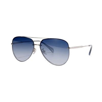 Gambar Parim Eyewear Sunnies Kacamata Sunglasses Aviator Steel - Biru/silver