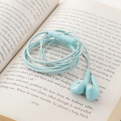 Gambar Ataru Basic Earphone - Biru Dusty