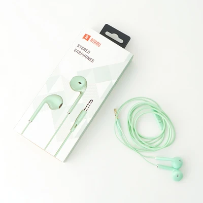 Gambar Ataru Earphone Basic - Hijau