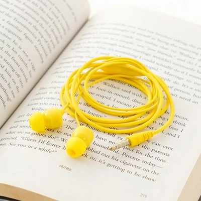 Gambar Ataru Simple Earphone - Kuning