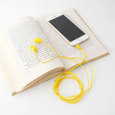 Gambar Ataru Simple Earphone - Kuning