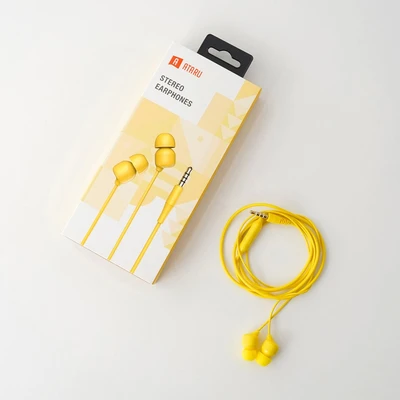 Gambar Ataru Simple Earphone - Kuning