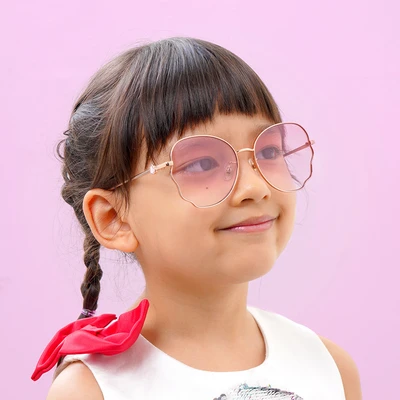 Gambar Parim Eyewear Sunnies Kacamata Anak Sunglasses Butterfly - Pink