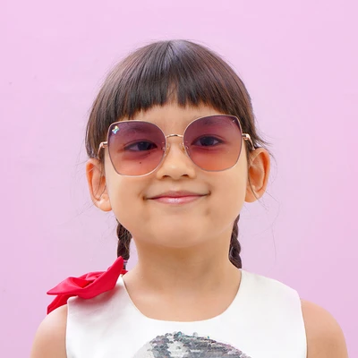 Gambar Parim Eyewear Sunnies Kacamata Anak Sunglasses Diamond - Ungu