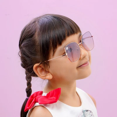 Gambar Parim Eyewear Sunnies Kacamata Anak Sunglasses Diamond - Ungu