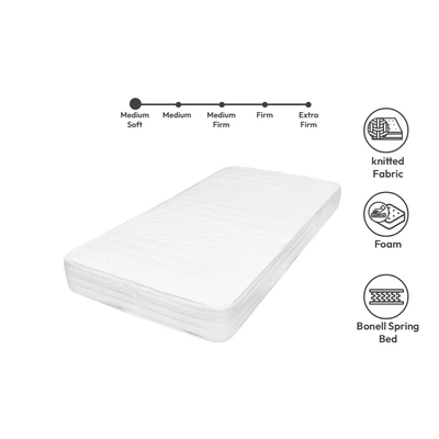Gambar Informa 100x200x20 cm Kasur Anak Bonell Springbed - Putih