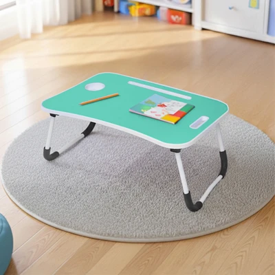 Gambar Kiddy Star Meja Laptop Lipat - Hijau Tosca