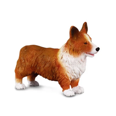 Gambar Collecta Figure Welsh Gorgi 88082 - Cokelat/putih