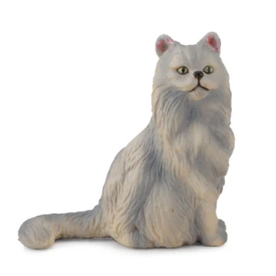 Gambar Collecta Figure Persian Cat Sitting 88329